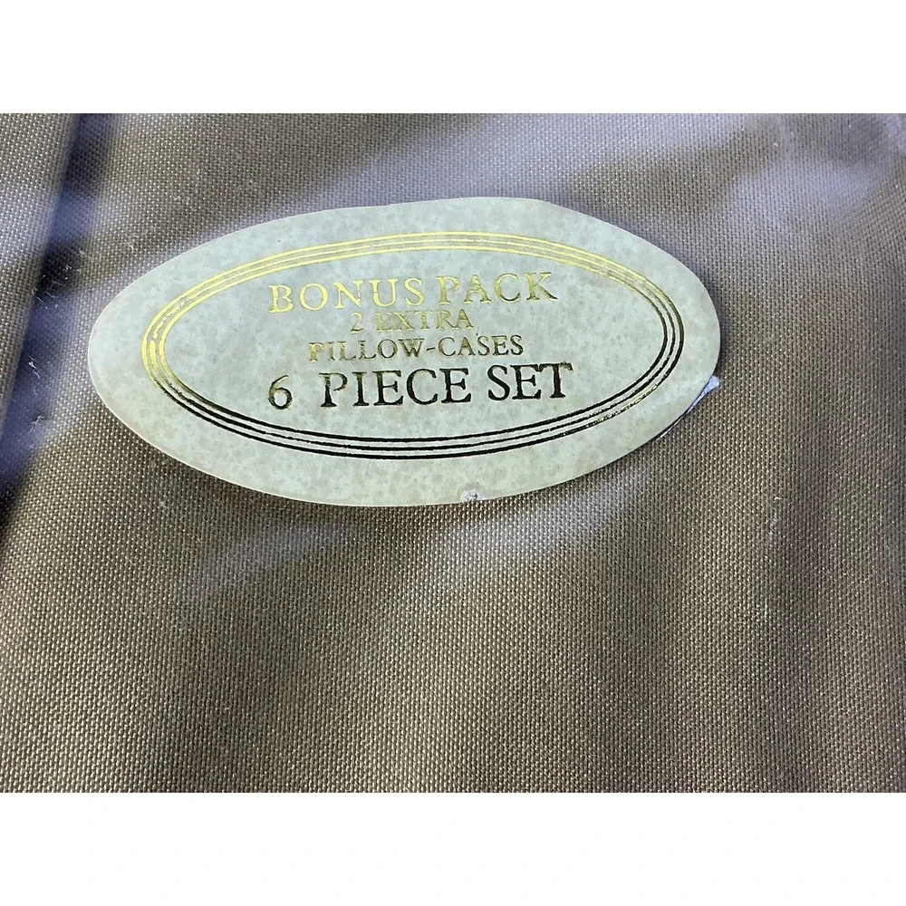Vintage Royale‎ Collection 2000 Series Queen Sheet Set 400 Thread Count 6 Pc NOS